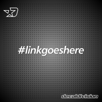 Hashtag Link Sticker